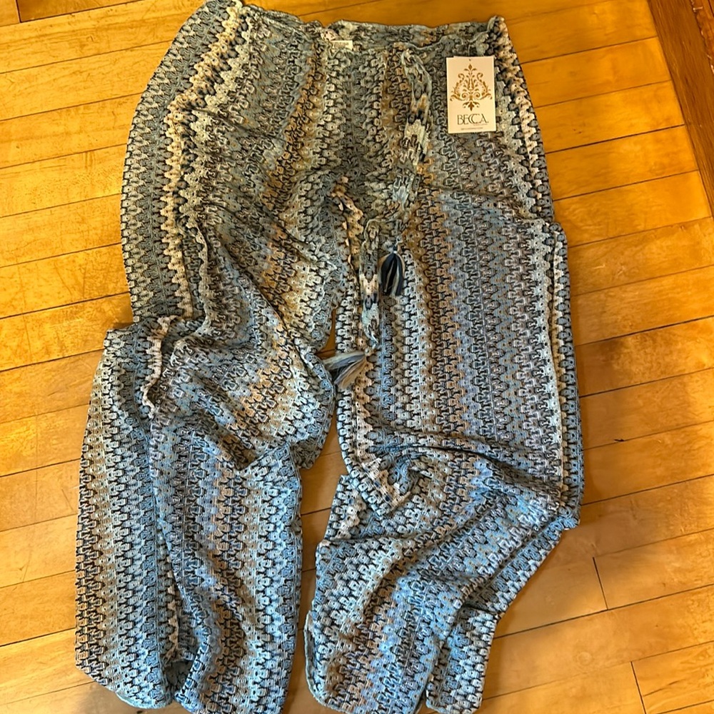 Beach/pool cover-up pants
